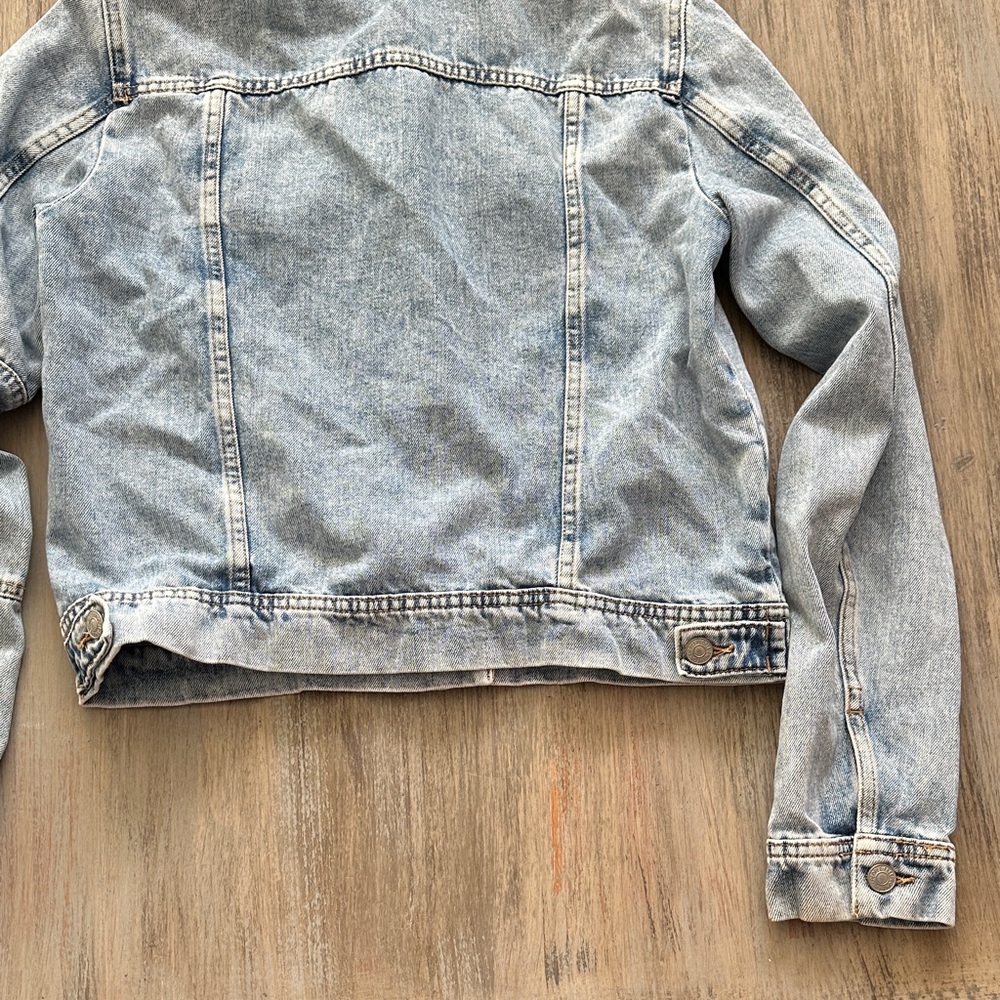 Free People Light Blue Jean Jacket - Picture 14 of 16